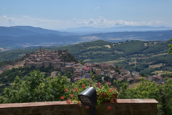 Vue depuis l’hébergement 