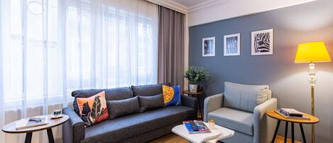 Our home is stylish, central and inviting you to a pleasant experience.