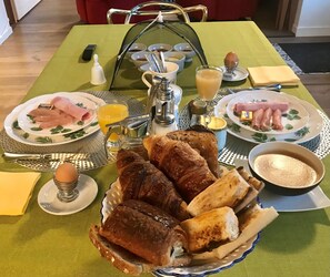 Repas de petit déjeuner