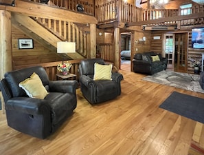 Living area (75” TV)