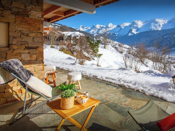 Vue depuis la propriété