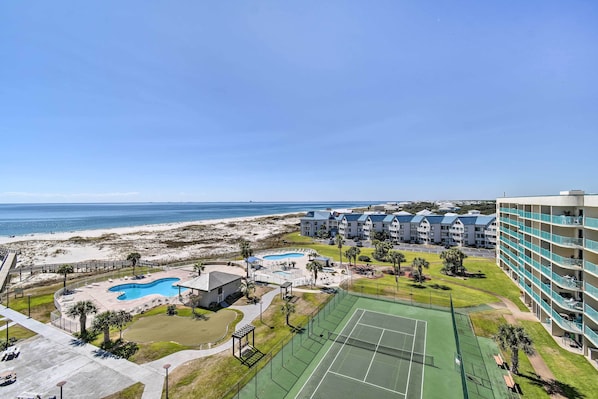 Gulf Shores Vacation Rental | 2BR | 2BA | Elevator Access | 765 Sq Ft