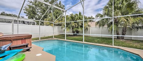 Kissimmee Vacation Rental | 4BR | 3BA | 1,740 Sq Ft | 1 Step Required to Access