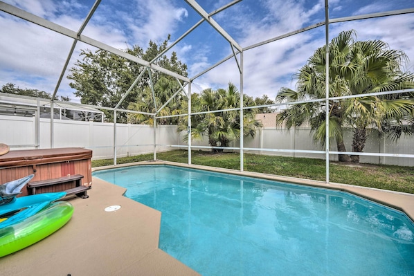 Kissimmee Vacation Rental | 4BR | 3BA | 1,740 Sq Ft | 1 Step Required to Access