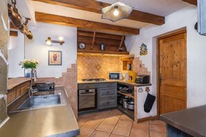 Whip up a delicious meal in the kitchen!