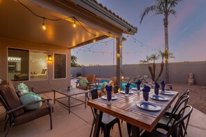 Outdoor dining