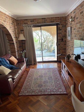 Lounge area with TV