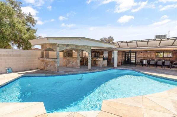 Private Pool and Outdoor Furniture