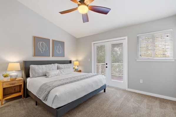 Master Bedroom and Balcony Access