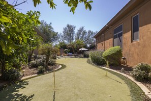 Your own private putting green!