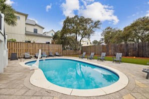 Lounge Around the Private Pool!