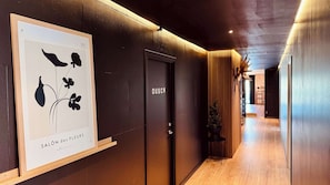 Corridor with moose