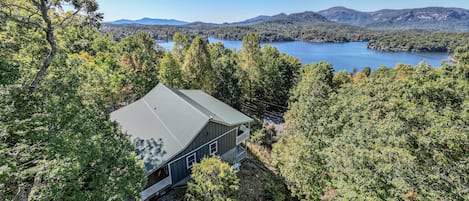 What could be better - a getaway in the NC mountains with views of Lake Lure!