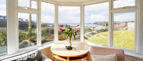 Beautiful views over Polzeath beach