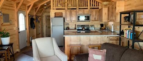 Living Room and Kitchen