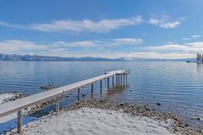 Pier in the winter