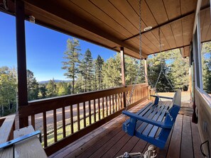 The views are stunning from anywhere on the porch!