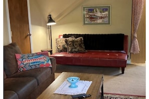 Additional comfortable seating for guests