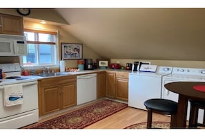 View of kitchen amenities