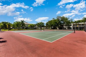 tennis courts