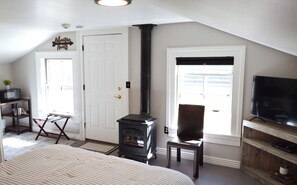 Lavender Loft Fireplace