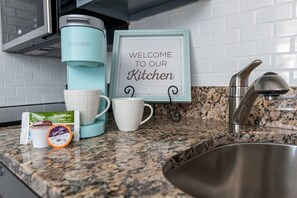 Complimentary K cups for coffee lovers to use with your Keurig Coffee Maker.