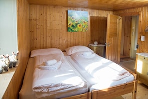 Bedroom with two beds