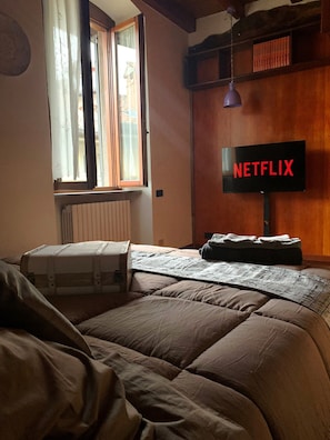 Momenti di relax con Netflix.