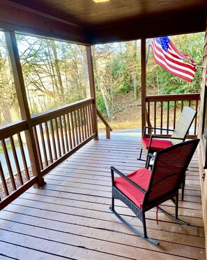 Come sit a spell and enjoy the mountain air! 