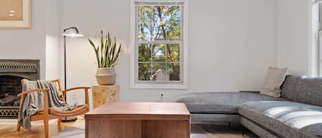 Large airy living room