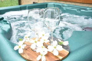 Hot Tub for private relaxation