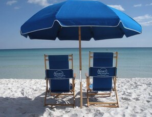 Complimentary Beach Chair Service- Sunset Beach Service