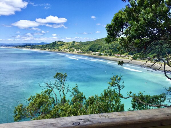 Vue sur la plage/l’océan