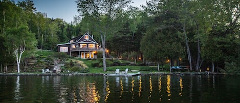 View of home from Lake