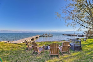 Shared Amenities | Private Beach | Flathead Lake Access | Boat Dock | Fire Pit