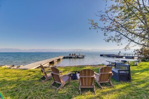 Shared Amenities | Private Beach | Flathead Lake Access | Boat Dock | Fire Pit