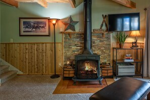 Fireplace in Living Area
