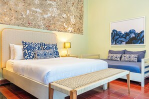 Room 1 - 1 Double bed and 1 single bed