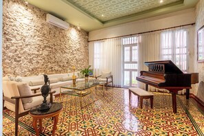 Living Room with a 20th Century Piano