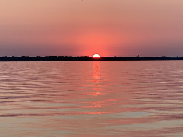 The sunsets here are amazing!