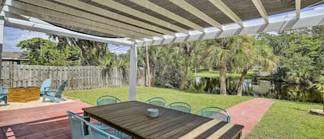 Merritt Island Vacation Rental | 4BR | 2BA | 1,214 Sq Ft | Step-Free Access