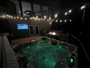 Bain à remous intérieur
