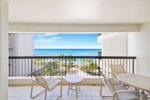 Balcony with ocean view