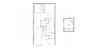 Floor Plan - Spiral stairs to Private Loft 4th Bedroom
