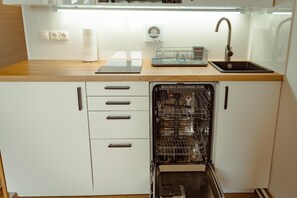 Appartement Honey mit Balkon-Küche
