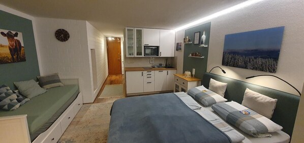 Appartement Honey mit Balkon-Wohnbereich