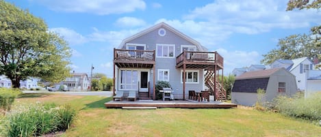 Back view of home | Patio | Balconies