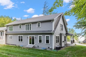 back of property