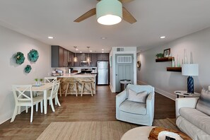 Living Area to Kitchen