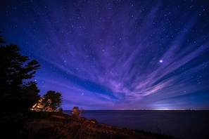 Get lost in the stars over Lake Superior